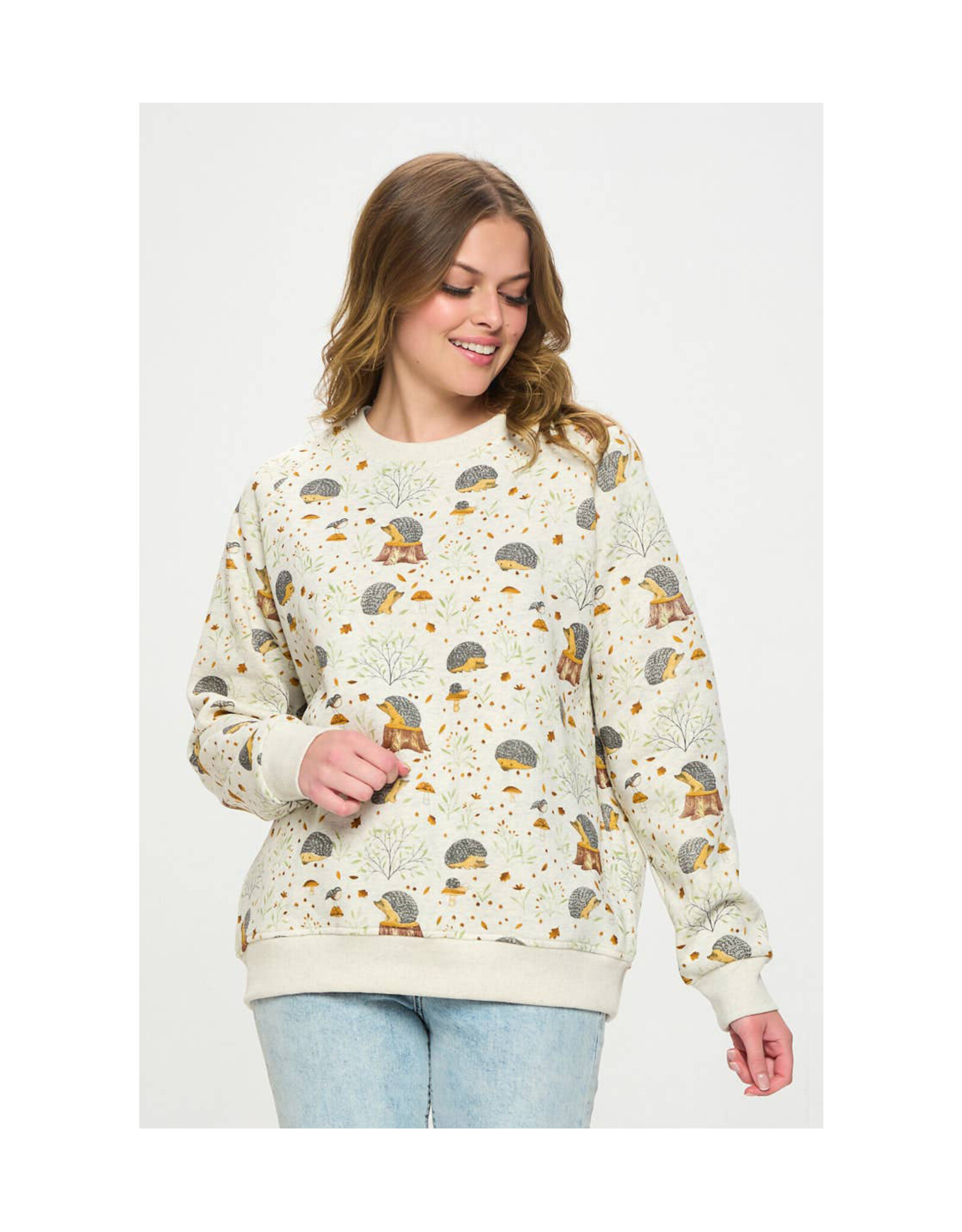 Woodland Hedgehogs Sweatshirt