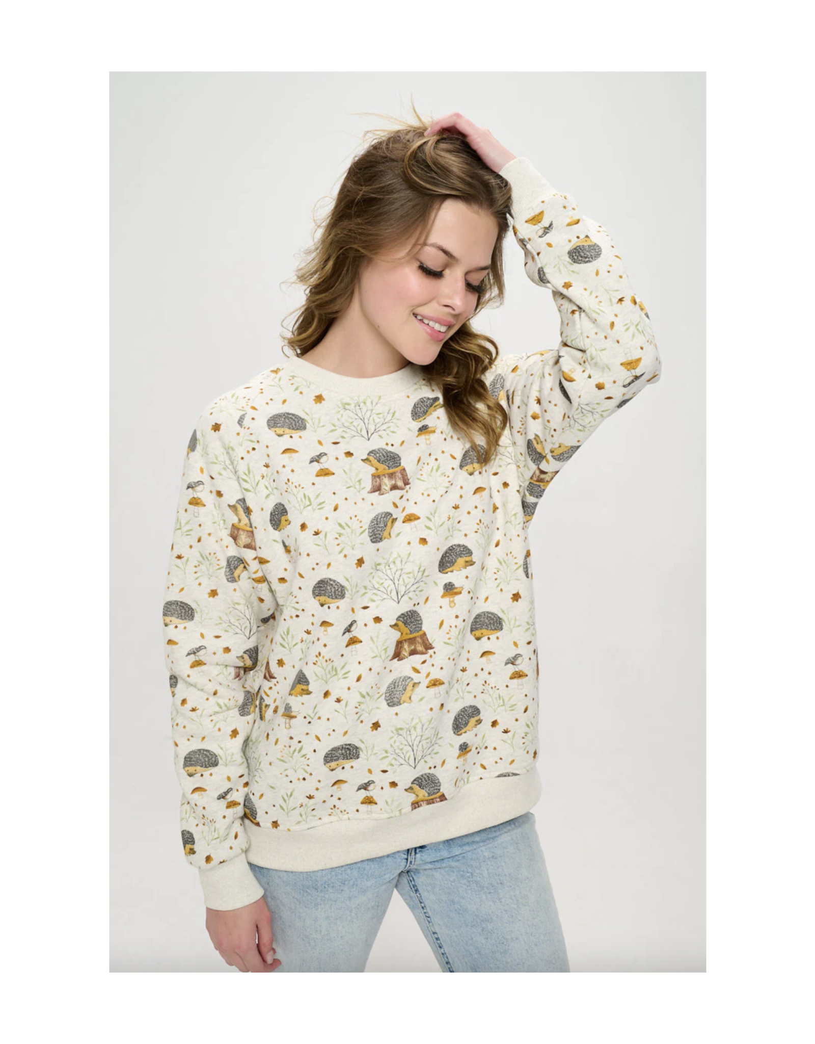 Woodland Hedgehogs Sweatshirt