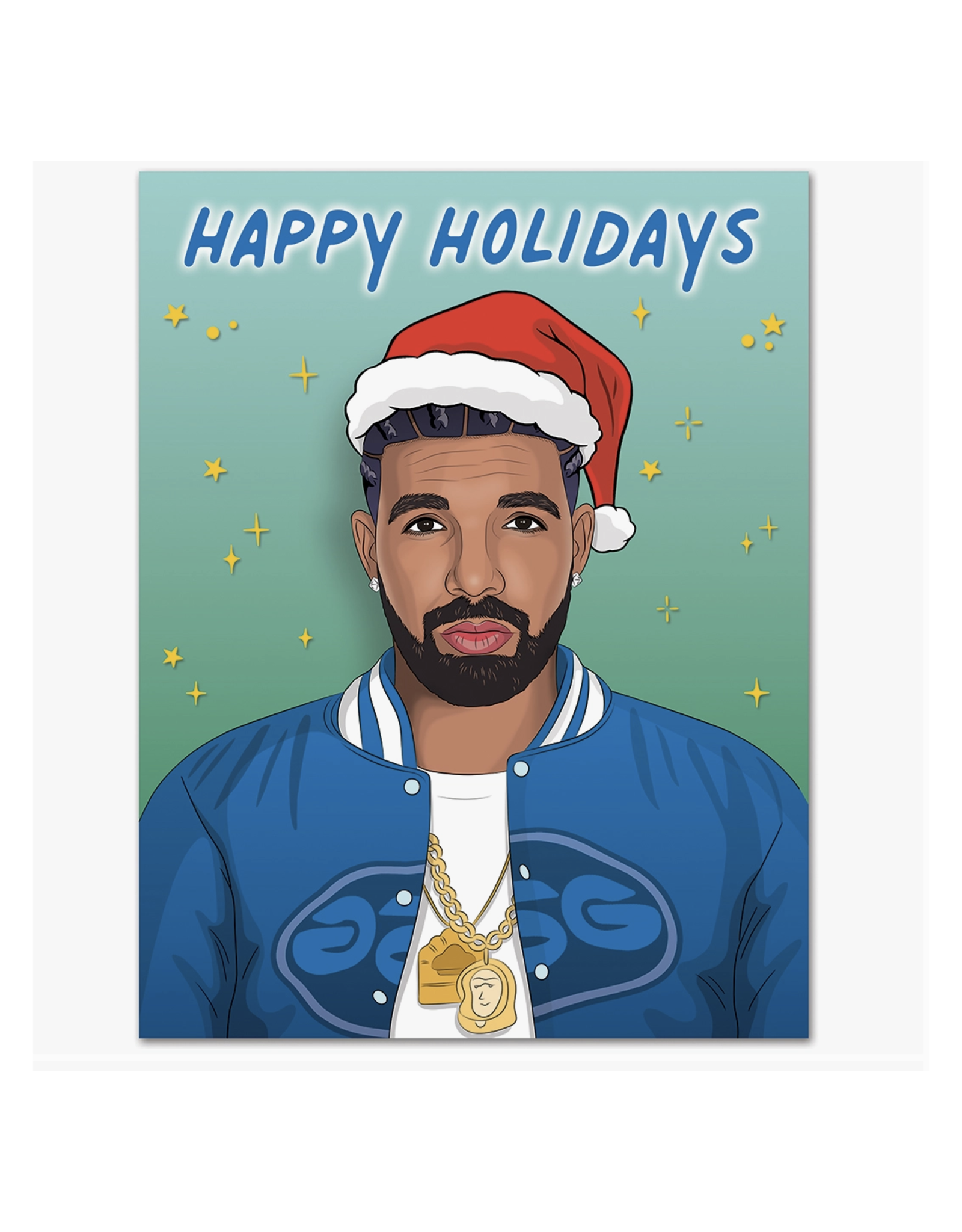 Drake Happy Holidays Greeting Card