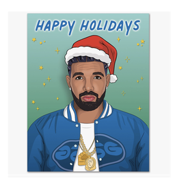 Drake Happy Holidays Greeting Card