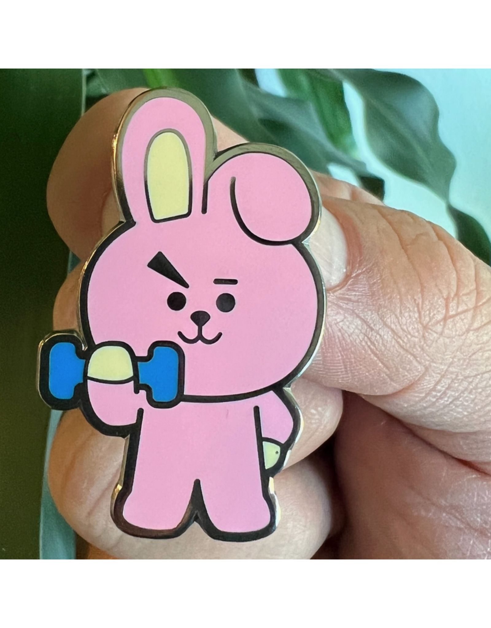 Cute Rabbit Jungkook Enamel Pin