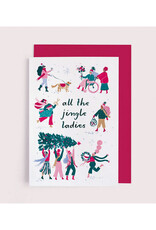 Jingle Ladies Christmas Greeting Card