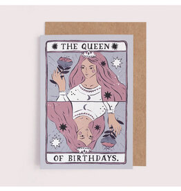 Queen of Birthdays Greeting Card