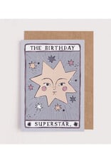 Tarot Superstar Birthday Greeting Card