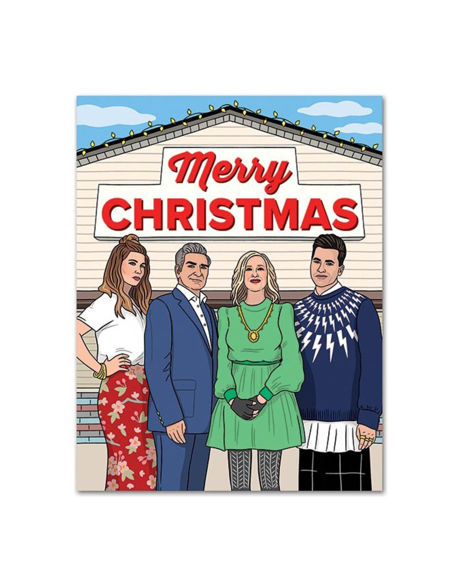 Merry Christmas Schitt's Creek Greeting Card