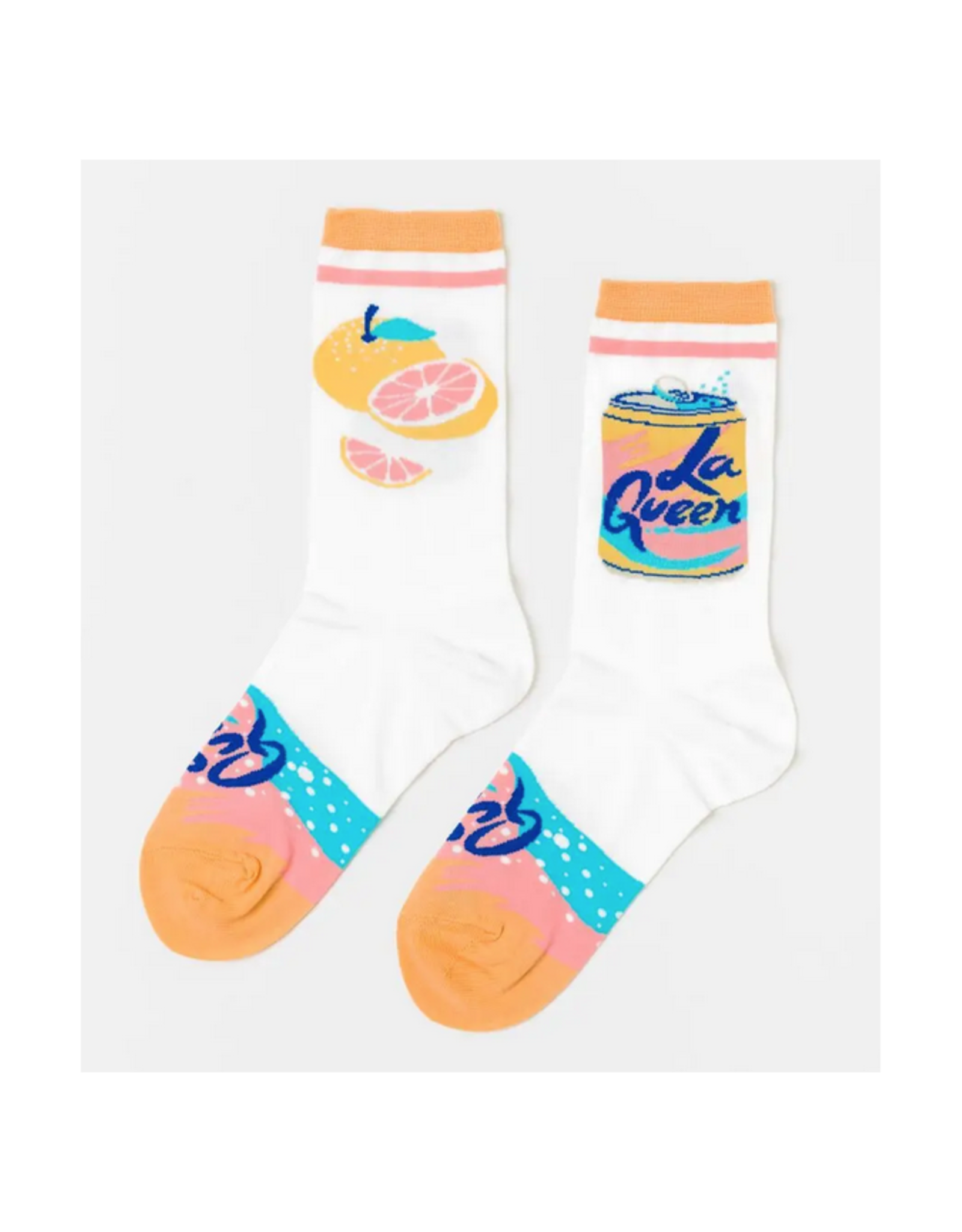 La Queen / La Croix Crew Socks *