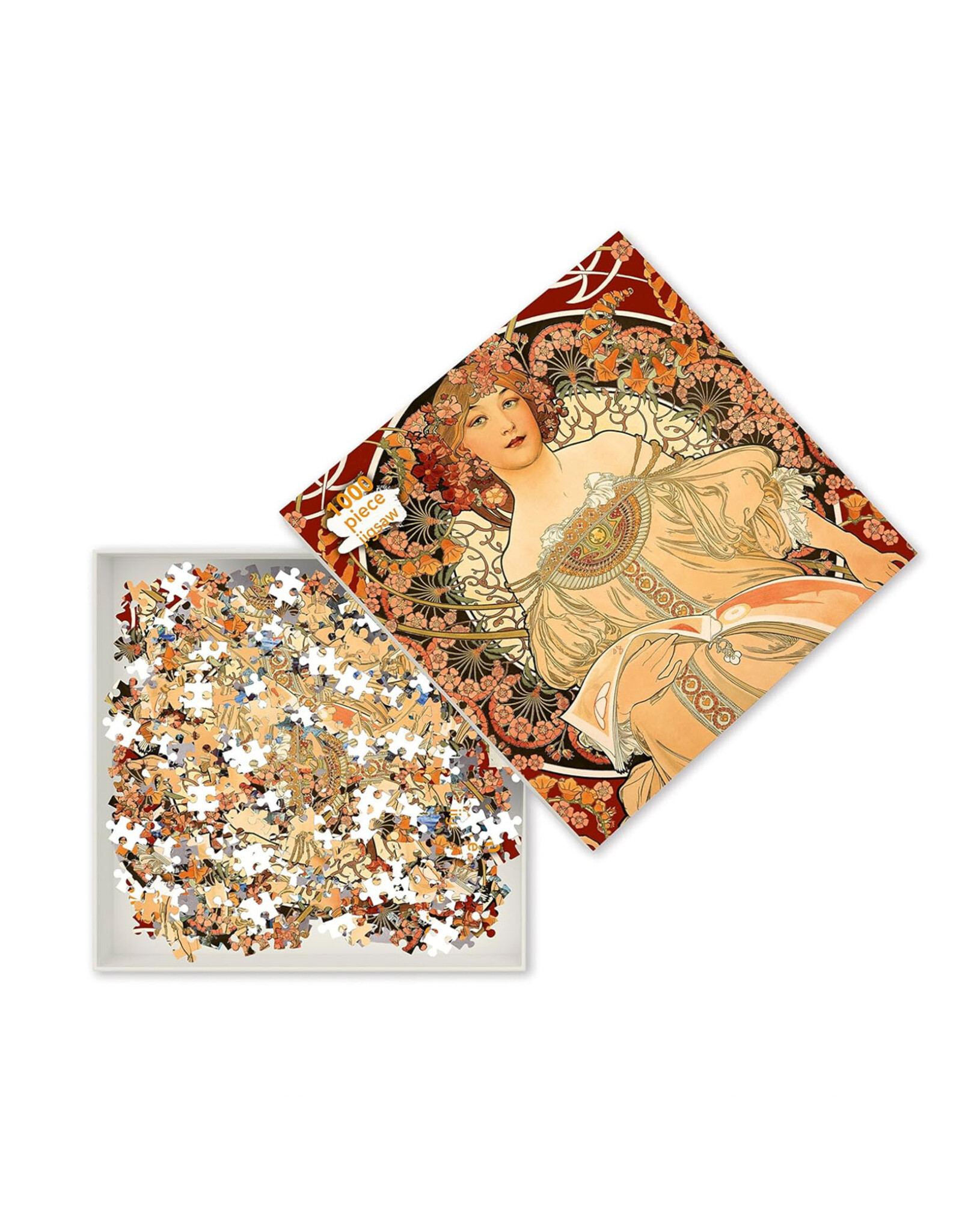1000-Piece Puzzle - Alphonse Mucha: Reverie