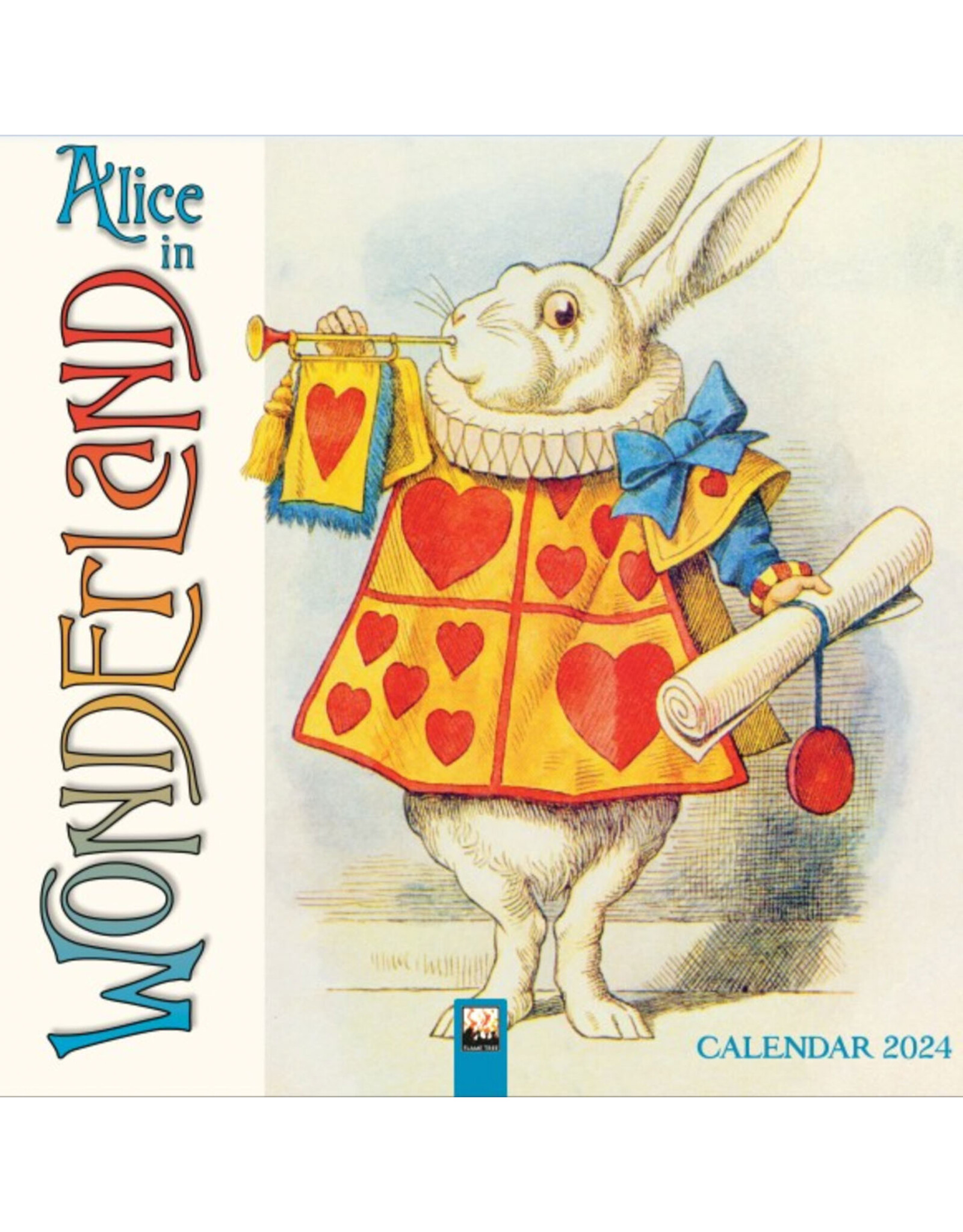 Alice in Wonderland Wall Calendar 2025 Home