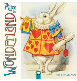 Alice in Wonderland Wall Calendar 2024