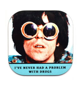 Keith Richards Never Had a Drug Problem Coaster