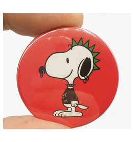 Punk Snoopy Button