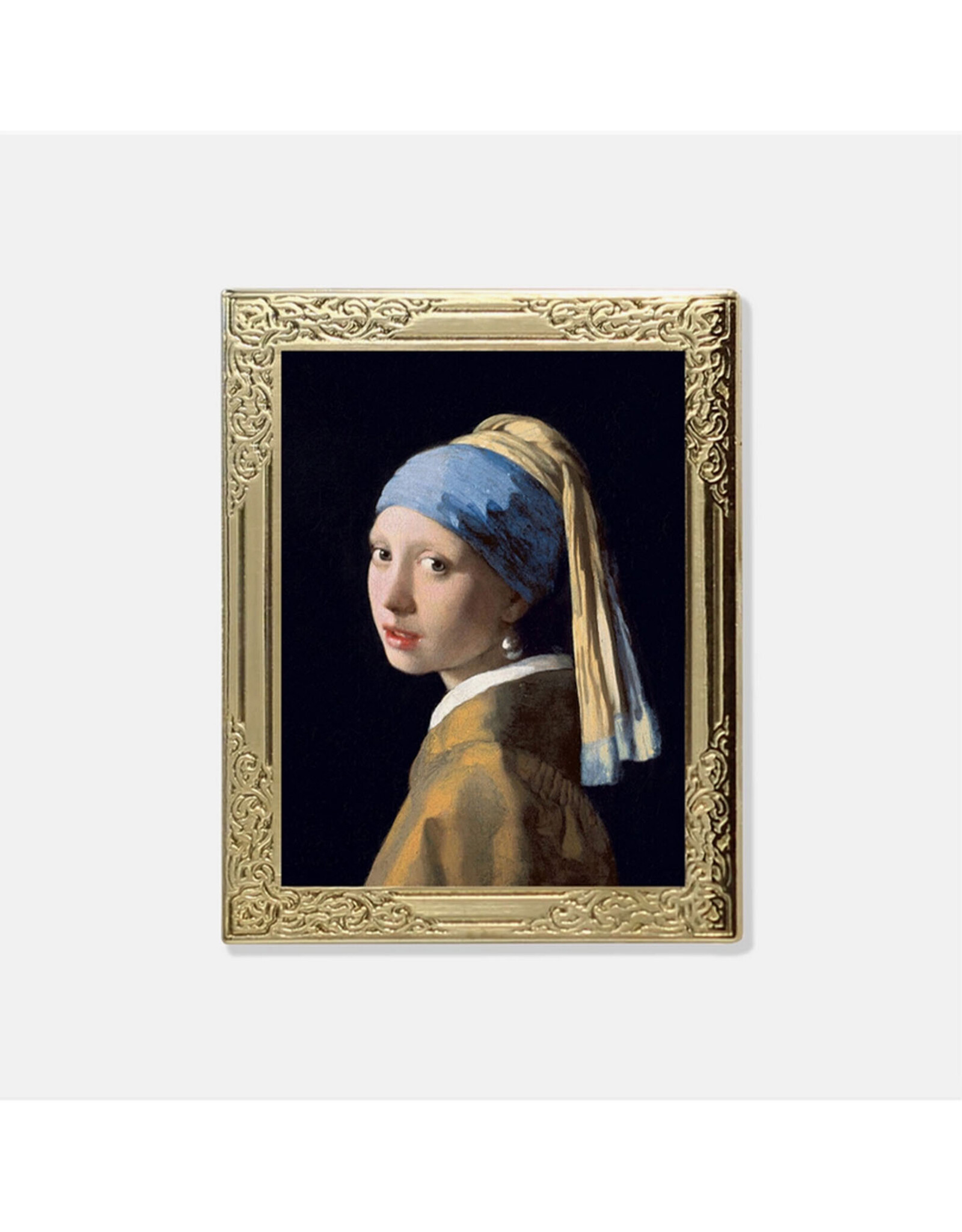 Girl with A Pearl Earring Enamel Pin