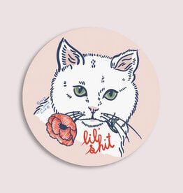Lil' Shit Cat Vinyl Sticker