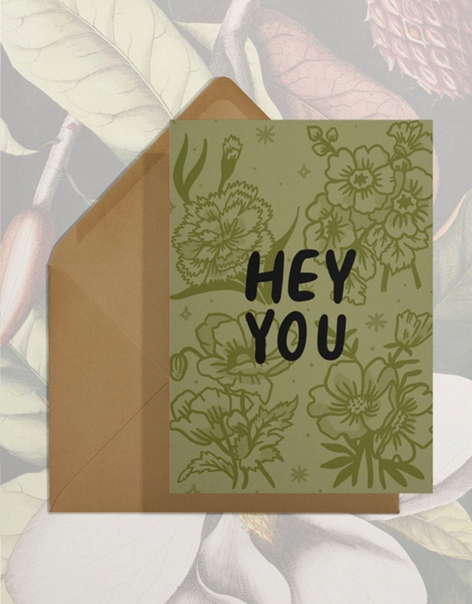 Hey You Greeting Card