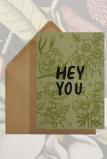 Hey You Greeting Card