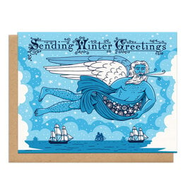 Sending Winter Greetings Card