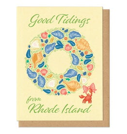 Good Tidings from Rhode Island Greeting Card