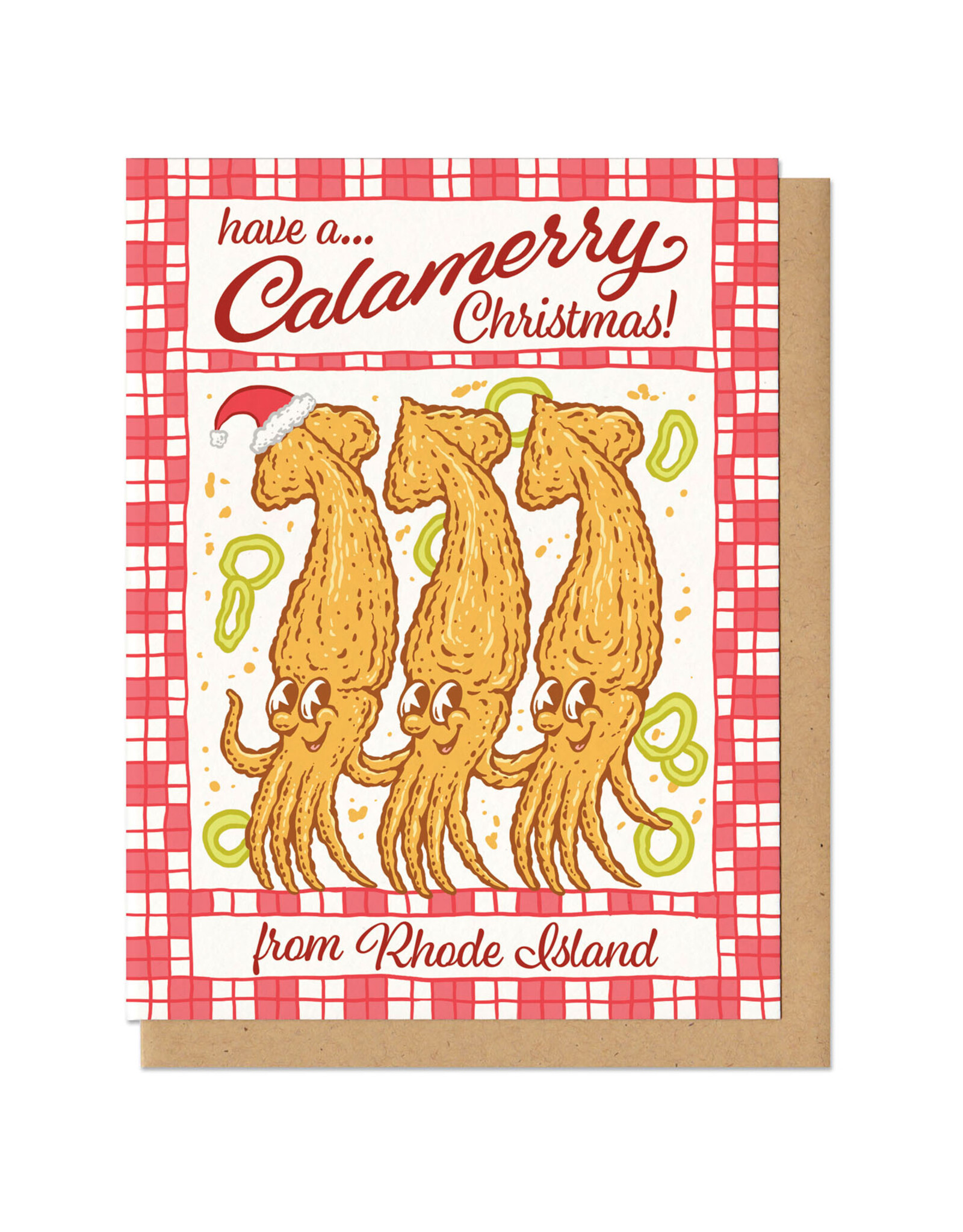 Calamerry Christmas Greeting Card Boxed Set of 6