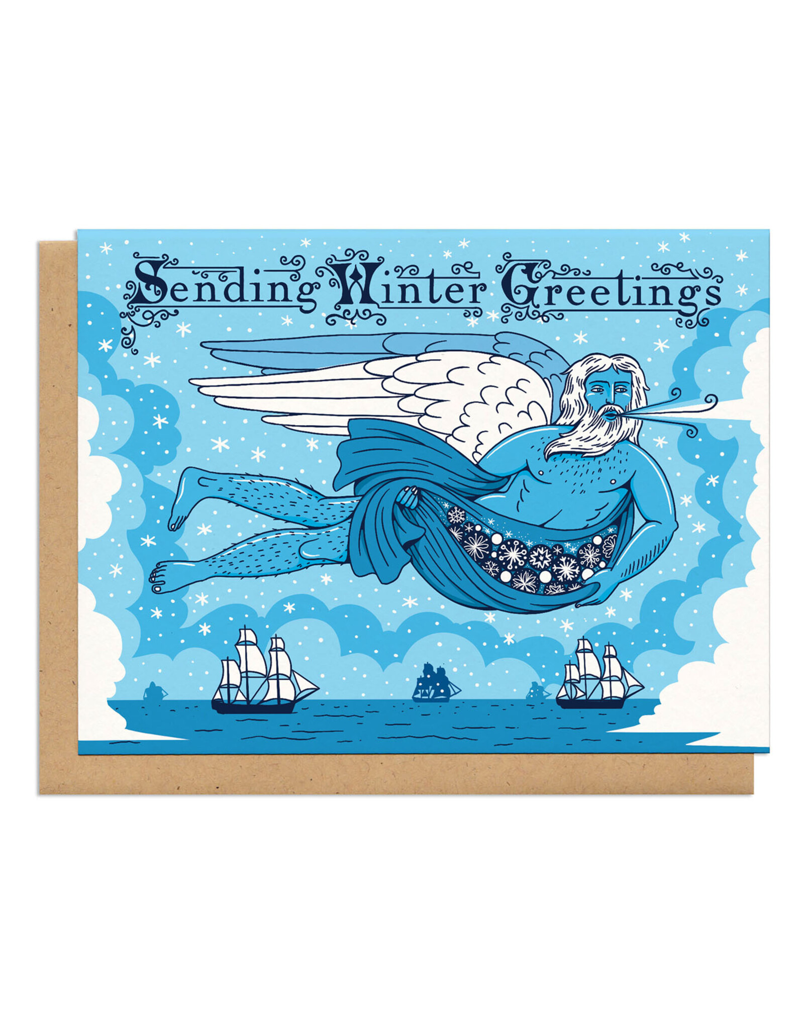 Sending Winter Greetings Boxed Card Set