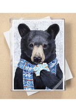 Black Bear Cookie Boxed Holiday Cards