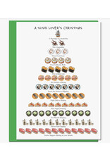 Sushi Lover's Christmas Holiday Card