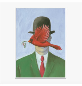 Seasons Magritte-ings Holiday Card