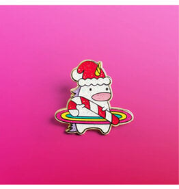 Work It, Holiday Unicorn Enamel Pin