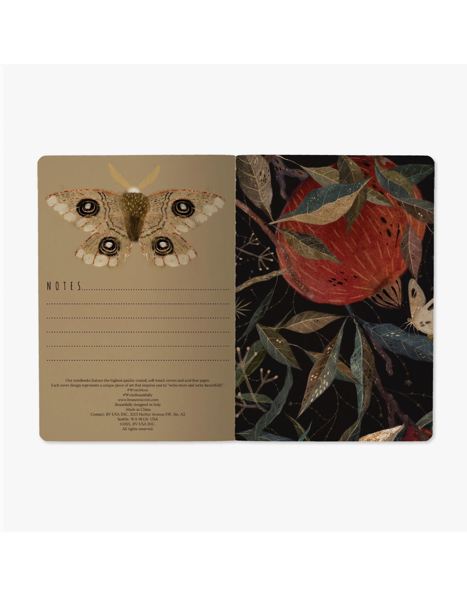 Pom on the Vine Notebook