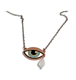 Ersa Eye & Tear Necklace