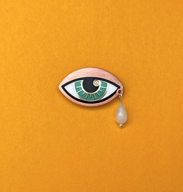 Ersa Eye & Tear Pin - Jade
