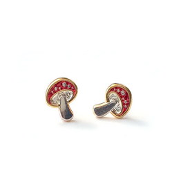 Amanita (Mushrooms) Earrings