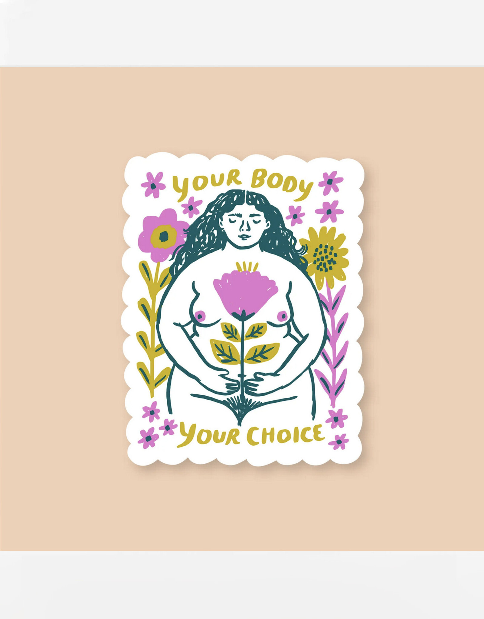 Your Body Your Choice Sticker