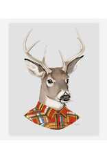 Deer in a Flannel Print