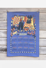 Tea Towel 2024 Wall Calendar