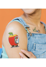 Lowly Apple Car Richard Scarry Tattoo Pair