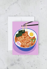 Get Well Soon Ramen Greeting Card