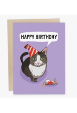 Dead Mouse Happy Birthday Greeting Card