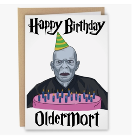 Happy Birthday Oldermort Greeting Card