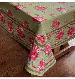 Laurel (Green) Tablecloth - 60 x 90