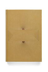 Radiant Suns Suede Journal - Ochre