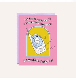 Baby Walkie-Talkies Greeting Card