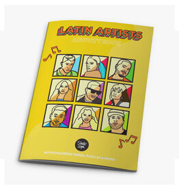 Latin Artists Activity Coloring Book *