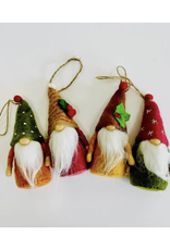 Felt Gnome Ornament (Assorted)