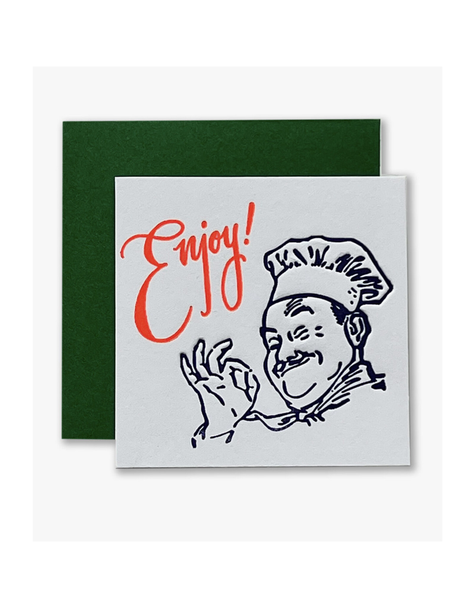 Enjoy *Chef's Kiss* Tiny Card