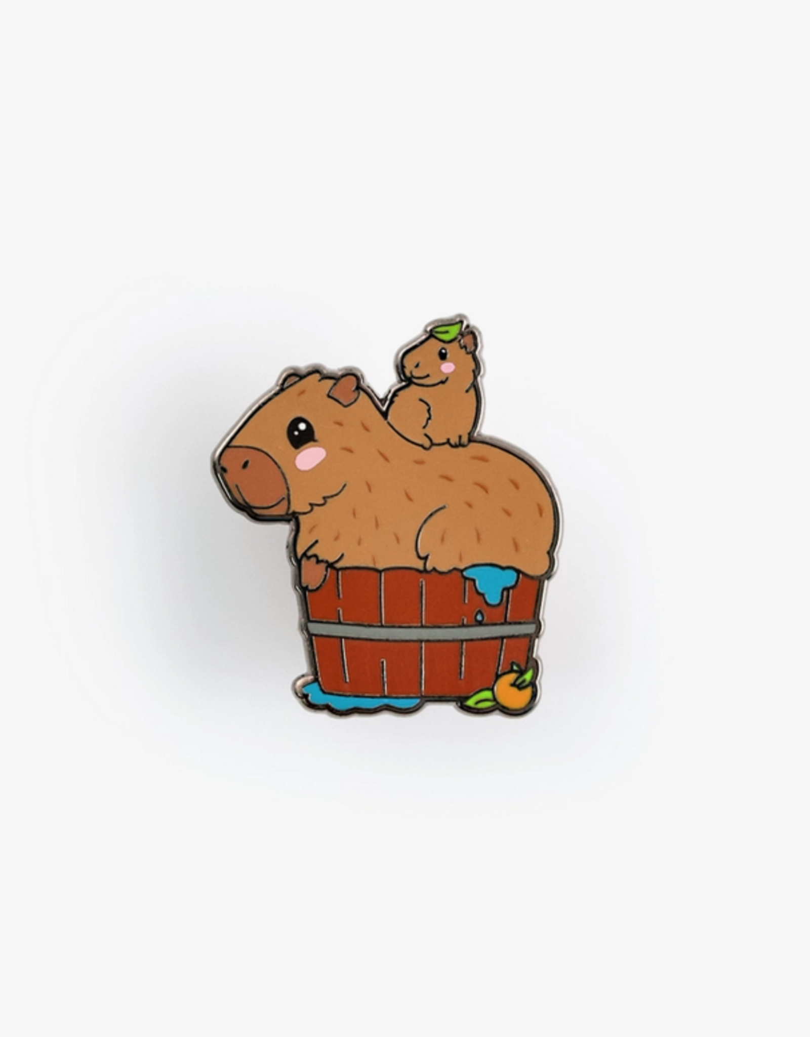 Capybara Cuties Enamel Pin