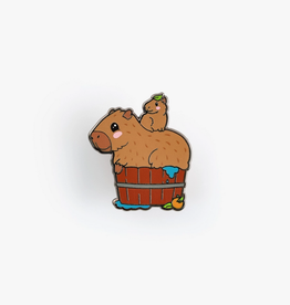 Capybara Cuties Enamel Pin