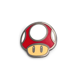 Mario Mushroom Enamel Pin