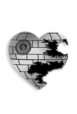 Love Is a Battle Station (Death Star) Enamel Pin