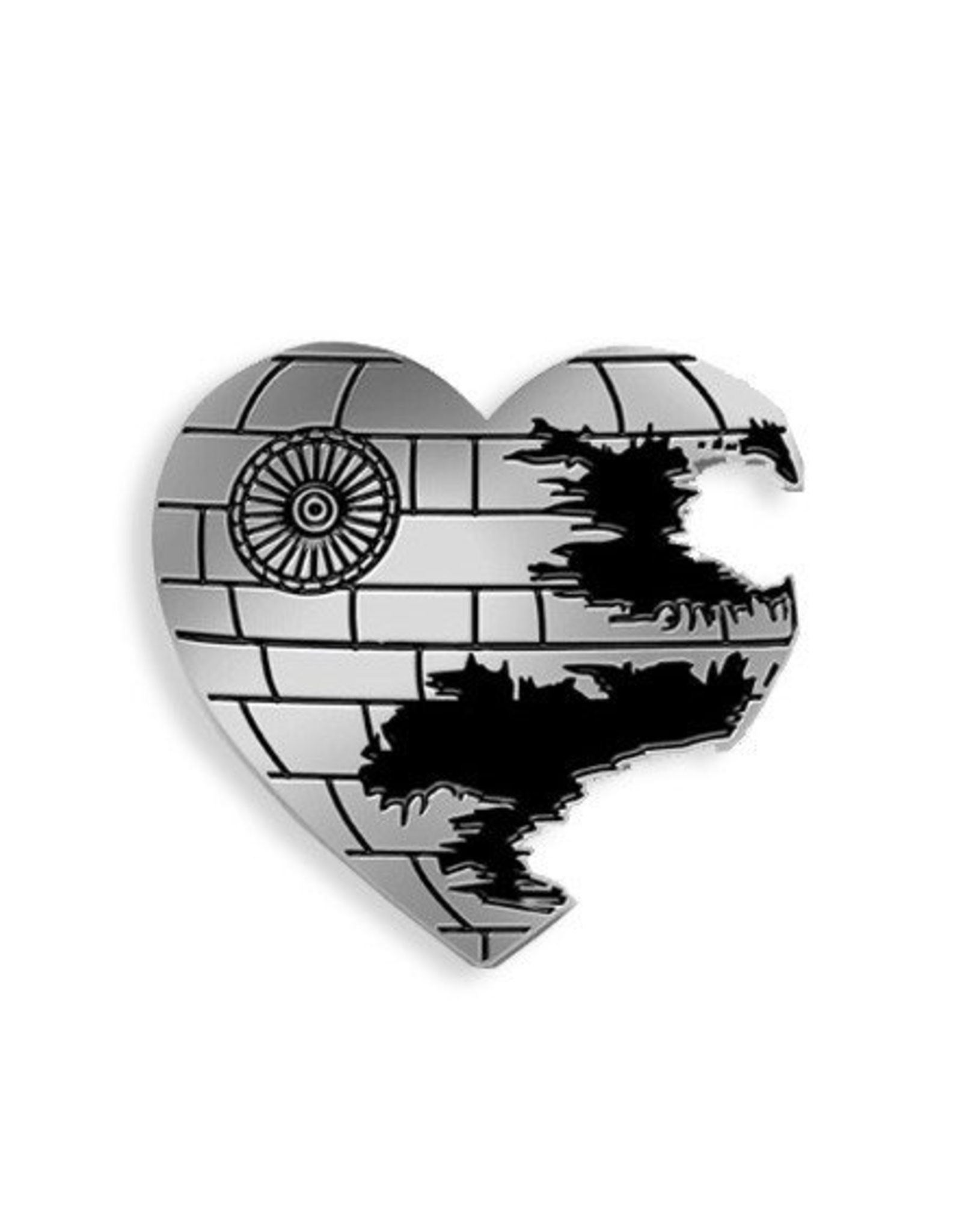Love Is a Battle Station (Death Star) Enamel Pin