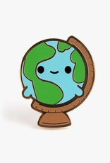 Globe Enamel Pin